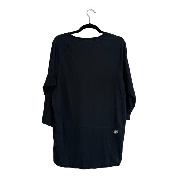 Nike SB Women's Dri-Fit Cursive Embroidered 3/4 Long Sleeve T-Shirt - Large - Picture 2 of 3
